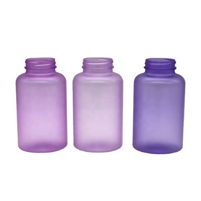 Φαρμακευτικά δοχεία 400 ml PET πλαστικού τύπου Φαρμακευτικά δοχεία Φαρμακευτικά μπουκάλια κάψουλες με προσαρμοσμένο χρώμα