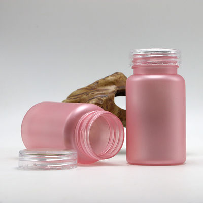 60ml/100ml/120ml/250ml Μπουκάλι πλαστικού PET με ματ φινίρισμα Προσαρμοσμένο χρώμα και άλλα φάρμακα