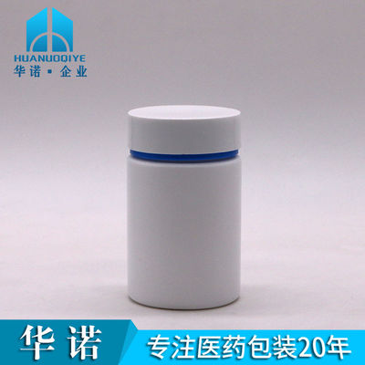 135 ml HDPE μπουκάλι επαναπλήρωσης με ευρύ στόμα και πλαστικό καπάκι με βίδα