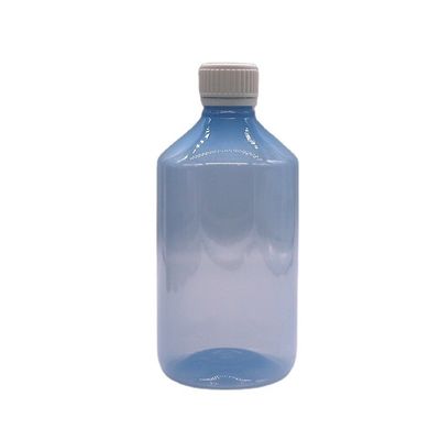 500mL/16.9oz Μπουκάλι πλαστικού σιροπιού PET Υγρά Συμπλήρωμα Φαρμάκων Περιέκτη με Κέπα