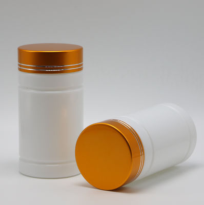 Φιαλίδια πλαστικού PE χωρητικότητας 200 ml προσαρμόσιμα χρώματα καπάκια αλουμινίου για άλλα φάρμακα