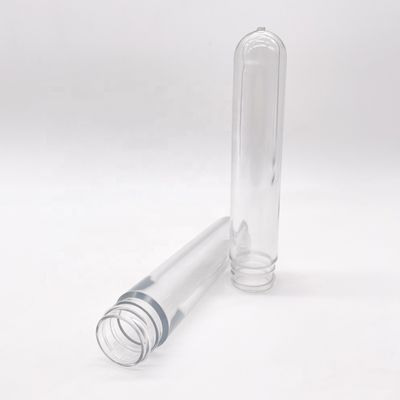 65g 1000ml PET Preform Tube Προσαρμοσμένο χρώμα πλαστικό μπουκάλι με καπάκι 28-410mm