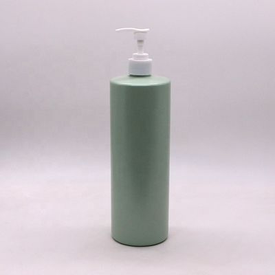 Χορτοκόλλημα HDPE 1L 1000mL Προσαρμοσμένη αντλία χρώματος / ψεκαστήρας λοσιόν μπουκάλι σαμπουάν δοχεία