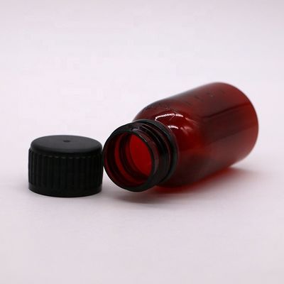 50 ml μπουκάλι σιρόπι για βήχα PET για λαδιούχα στοματικά υγρά αποθήκευση