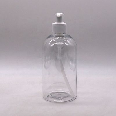 600mL 20OZ μπουκάλι ψεκασμού PET Boston Round πλαστικό προσαρμοσμένο χρώμα αντλία πυροδότησης ψεκασμός μπουκάλι απολυμαντικό χεριών