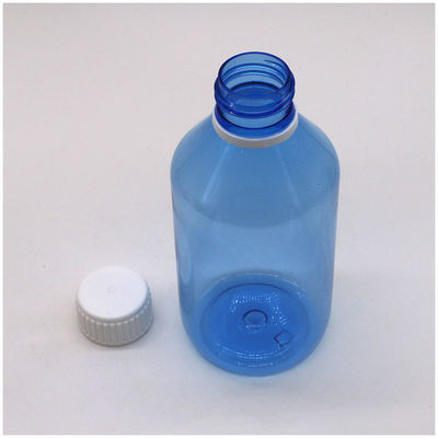 Προσαρμοσμένο χρώμα 250ML PET πλαστικό υγρό μπουκάλι βίδα καπάκι και επιλογή χρώματος περιλαμβάνεται