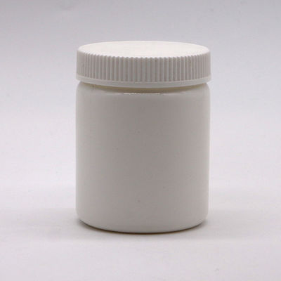100 ml μπουκάλι κρέμας στρογγυλού σχήματος PE με κολάρο για βάζο αλοιφής και καψάκια πλαστικών δισκίων