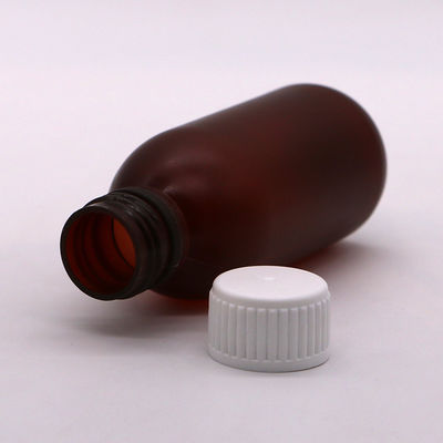 120 ml Σιρόπι για το βήχα Στρογγυλό υγρό παγετό πλαστικό μπουκάλι για ιατρικά απόβλητα