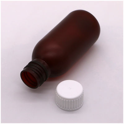 120 ml Σιρόπι για το βήχα Στρογγυλό υγρό παγετό πλαστικό μπουκάλι για ιατρικά απόβλητα