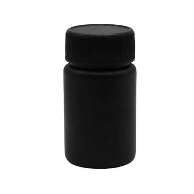 70 ml PET Μικρό διαφανές μπουκάλι πλαστικό δοχείο φαρμάκων με κάλυψη PS