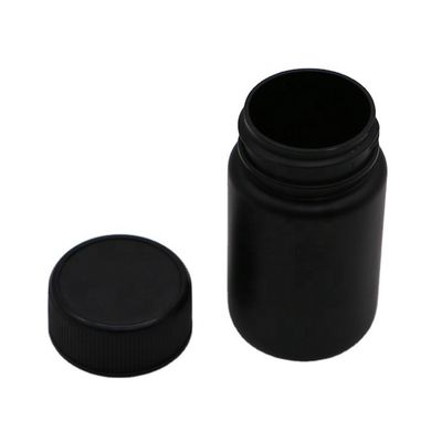 70 ml PET Μικρό διαφανές μπουκάλι πλαστικό δοχείο φαρμάκων με κάλυψη PS