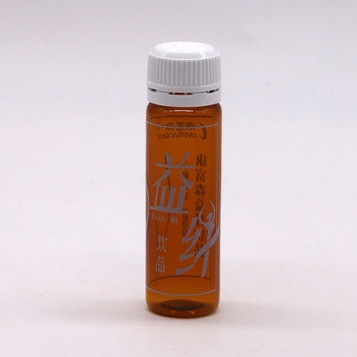 15 ml μπουκάλι υγρού από το στόμα PET Amber Brown με αδιάβροχο καπάκι για ιατρική συσκευασία