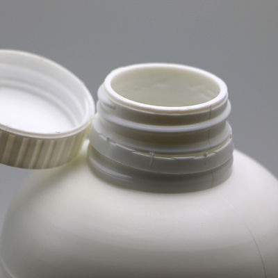 Ιατρική Βιομηχανικό HDPE 1000ml Φθοριούχο πλαστικό μπουκάλι για οργανικό χημικό διαλύτη