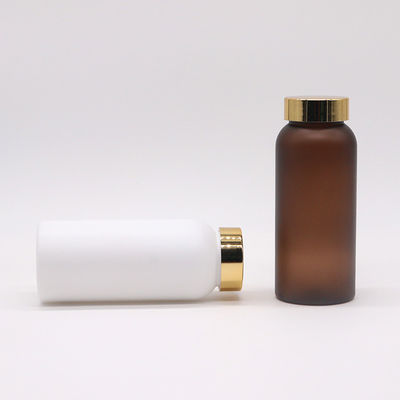 250 ml PET πλαστικό μπουκάλι για συμπλήρωμα χάπι κάψουλα Ταμπλέτα Συσκευή αποθήκευσης Ματ Φινίρισμα