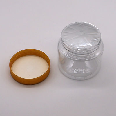 Υλικό κολάρου Μπουκάλια πλαστικού PET 5oz 150cc Διαυγές πλαστικό βάζο Mason για αποθήκευση τροφίμων
