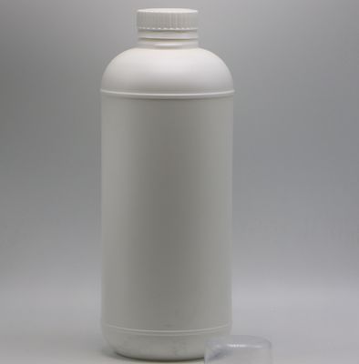 Ιατρική Βιομηχανικό HDPE 1000ml Φθοριούχο πλαστικό μπουκάλι για οργανικό χημικό διαλύτη