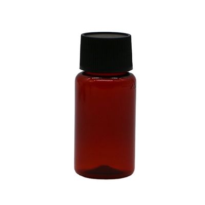 Βασικό υλικό PET 1oz/25ml Προσαρμοσμένο στοματικό υγρό πλαστικό μπουκάλι για την ιατρική βιομηχανία