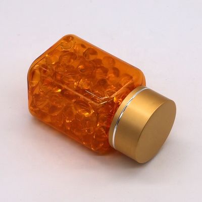 90ML PET Square Διαφανές μπουκάλι χάπι με διάφορα καπάκια από την κινεζική φαρμακευτική εταιρεία
