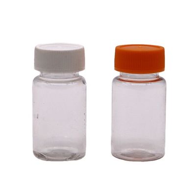 20 ml/CC Φιαλίδιο υγρού πλαστικού PET με ένθετο για χάπια και φιαλίδιο φαρμάκων αδιάβροχο