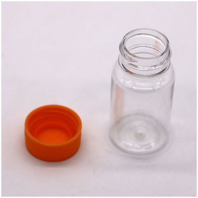 20 ml/CC Φιαλίδιο υγρού πλαστικού PET με ένθετο για χάπια και φιαλίδιο φαρμάκων αδιάβροχο