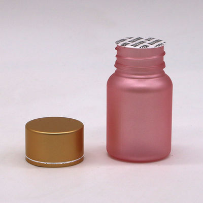 40 ml μπουκάλι πλαστικών χαπιών PET με επιφάνεια πάγου και καπάκι ασφαλείας παιδιών