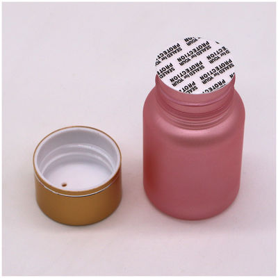 40 ml μπουκάλι πλαστικών χαπιών PET με επιφάνεια πάγου και καπάκι ασφαλείας παιδιών