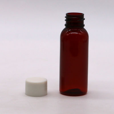 GMP Φαρμακευτικό 30 ml PET πλαστικό σιρόπι υγρό μπουκάλι με αλεξίσφαιρο καπάκι