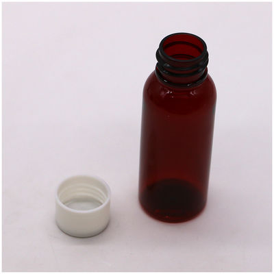 GMP Φαρμακευτικό 30 ml PET πλαστικό σιρόπι υγρό μπουκάλι με αλεξίσφαιρο καπάκι