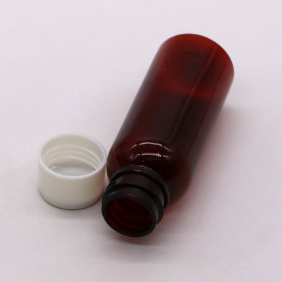 GMP Φαρμακευτικό 30 ml PET πλαστικό σιρόπι υγρό μπουκάλι με αλεξίσφαιρο καπάκι