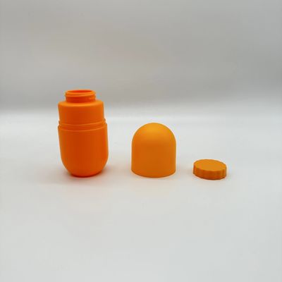 Τυπογράφηση με οθόνη HDPE πλαστικό μπουκάλι κάψουλας για κάψουλες