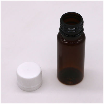 GMP Φαρμακευτικό 30 ml PET πλαστικό σιρόπι υγρό μπουκάλι με αλεξίσφαιρο καπάκι