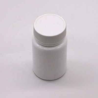 Φιάλη HDPE πλαστικής χωρητικότητας 45ML με καπάκι με βίδα και εξειδικευμένη εκτύπωση ετικέτας