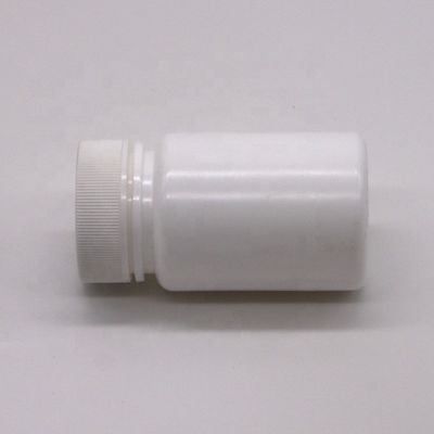 Φιάλη HDPE πλαστικής χωρητικότητας 45ML με καπάκι με βίδα και εξειδικευμένη εκτύπωση ετικέτας