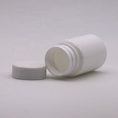 Φιάλη HDPE πλαστικής χωρητικότητας 45ML με καπάκι με βίδα και εξειδικευμένη εκτύπωση ετικέτας