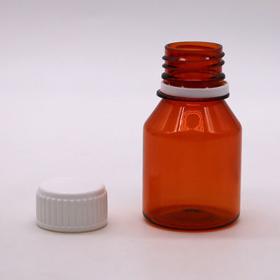 50 ml PET κενά φορητά πλαστικά μπουκάλια χάπια με λευκό καπάκι βίδα ταξιδιωτικό μπουκάλι συσκευασίας χάπια