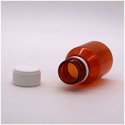 50 ml PET κενά φορητά πλαστικά μπουκάλια χάπια με λευκό καπάκι βίδα ταξιδιωτικό μπουκάλι συσκευασίας χάπια
