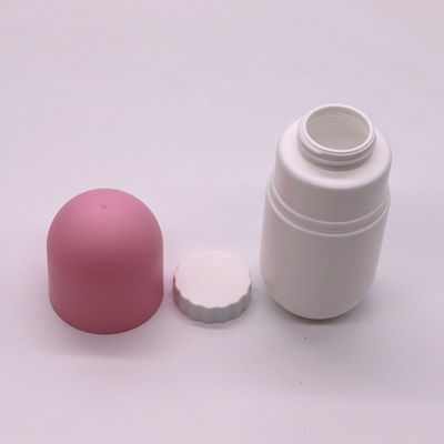 130 ml μπουκάλι HDPE με σχήμα κάψουλας για συμπλήρωμα διατροφής με καπάκι με κατσαρόλα