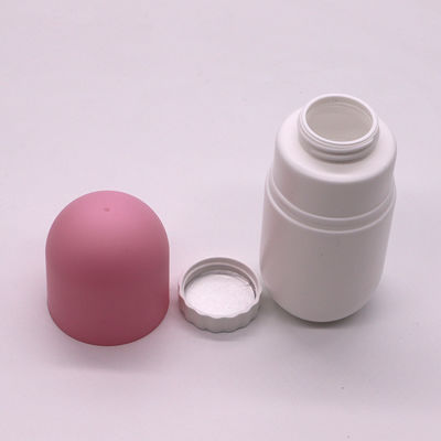 130 ml μπουκάλι HDPE με σχήμα κάψουλας για συμπλήρωμα διατροφής με καπάκι με κατσαρόλα