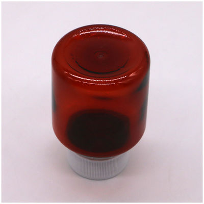 70 ml PET Amber Maple Cough Syrup Φιαλίδιο στοματικού υγρού με κάλυμμα ασφαλείας και θερμική σφραγίδα