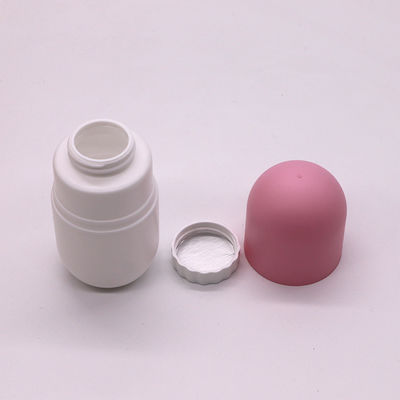 Πιο δημοφιλές 120cc/130ml/180ml HDPE μπουκάλι με σχήμα κάψουλας για συμπλήρωμα διατροφής 4oz
