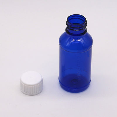 100cc μπουκάλι PET Amber/Orange/Blue Maple Cough Syrup με κάλυμμα ασφαλείας και θερμική σφραγίδα