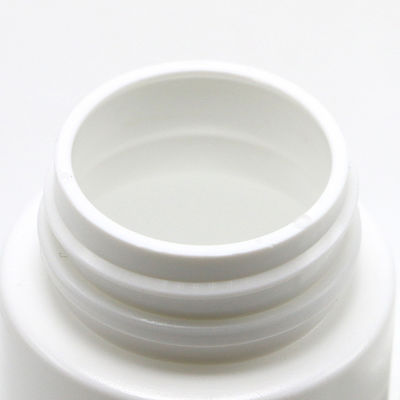 30 ml HDPE Φορητή λευκή πλαστική σκόνη Φαρμακευτικά χάπια Φιαλάκια δισκία Περιέκτη με κάλυμμα ασφαλείας παιδιών