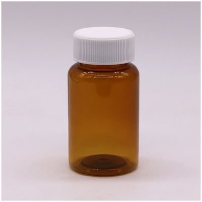 100 ml φιαλίδιο πλαστικής φαρμακευτικής ουσίας PET Amber για χάπια/βιταμίνες/κάψουλα