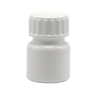 Προσαρμοσμένο λογότυπο 30ml PE λευκό μπουκάλι χάπι με καπάκι βίδας υψηλή αντοχή