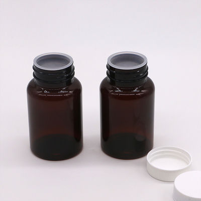 Προσαρμόσιμο κολάρο PET 120ml Σκληρό πλαστικό μπουκάλι για φάρμακα και προϊόντα υγείας