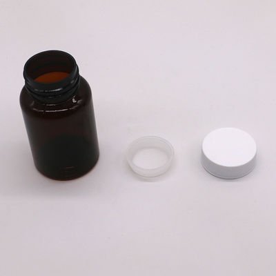Προσαρμόσιμο κολάρο PET 120ml Σκληρό πλαστικό μπουκάλι για φάρμακα και προϊόντα υγείας