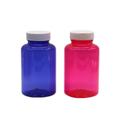 300 ml / 10oz στρογγυλό σχήμα PET πλαστικό μπουκάλι με Flip Top Cap για το δοχείο μπουκάλι χάπια