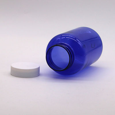 300 ml / 10oz στρογγυλό σχήμα PET πλαστικό μπουκάλι με Flip Top Cap για το δοχείο μπουκάλι χάπια
