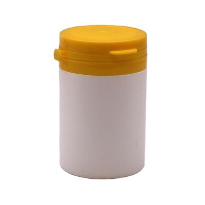 Φαρμακευτική βιομηχανική 70 ml PE στρογγυλό πλαστικό μπουκάλι με ξεφλουδιστικό καπάκι