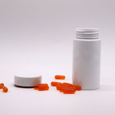 Εύκολα 150mL PET στρογγυλά δοχεία φαρμακείου για χάπια Βιταμίνες και κάψουλες φαρμάκων